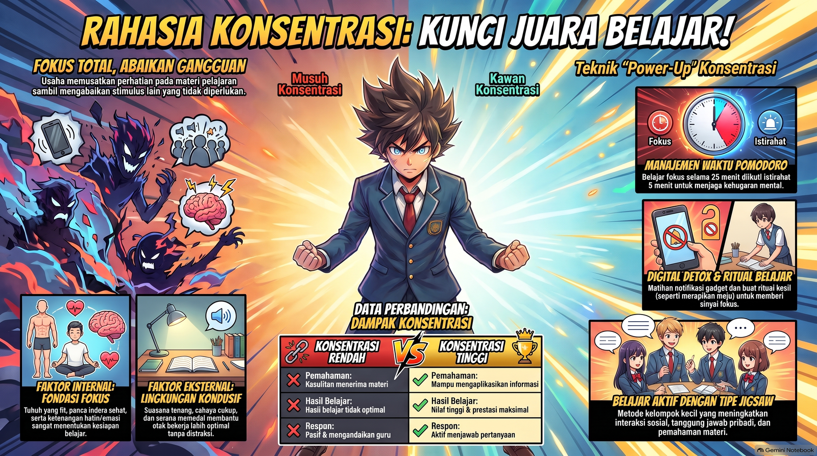 Rahasia Konsentrasi