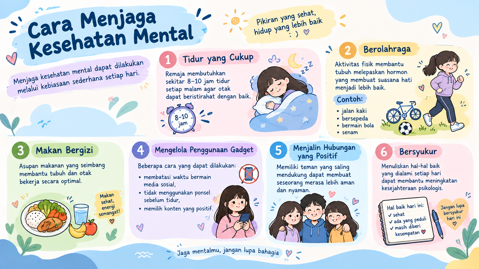 Cara Menjaga Kesehatan Mental
