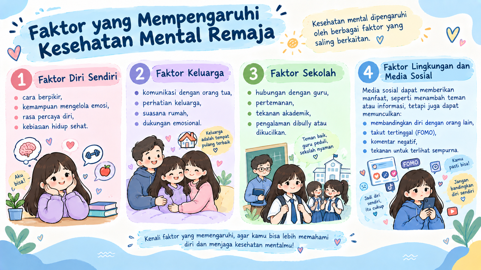Faktor yang Mempengaruhi Kesehatan Mental